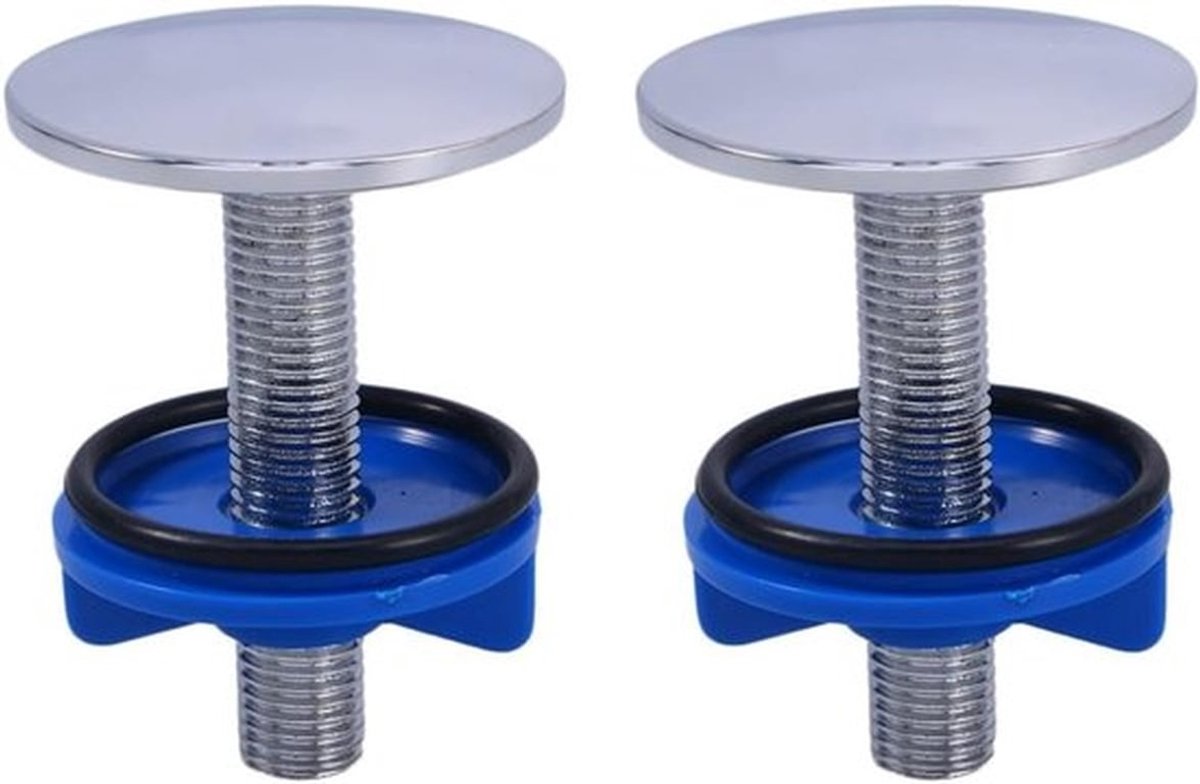 Universele roestvrijstalen gootsteenafdekking, spoelbakdoppen, gatstop voor opzetwastafel, 2 stuks, zeepdispenser en keukenaccessoires