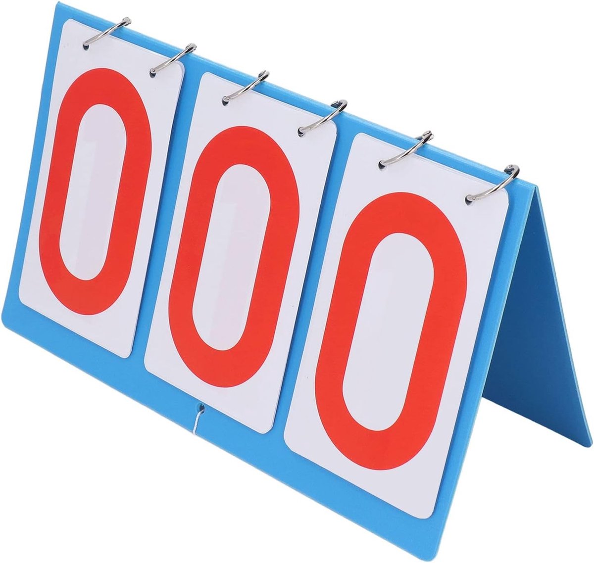 Draagbaar 3-cijferig Flip Scorebord voor Volleybal, Basketbal en Tafeltennis - Multifunctionele Scorehouder voor Sportevenementen en Spelletjes