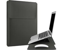 Dailygoods - HoYiXi 17,3" laptophoes voor Essential 17/ TPN-I139_320M3AV (2023/2025)/HP Pavilion Envy 17, compatibel met IdeaPad/LG Gram/ASUS/Dell/ROG Strix/Acer 17''-17,3'' laptoptas, groen (grijs, 17'')