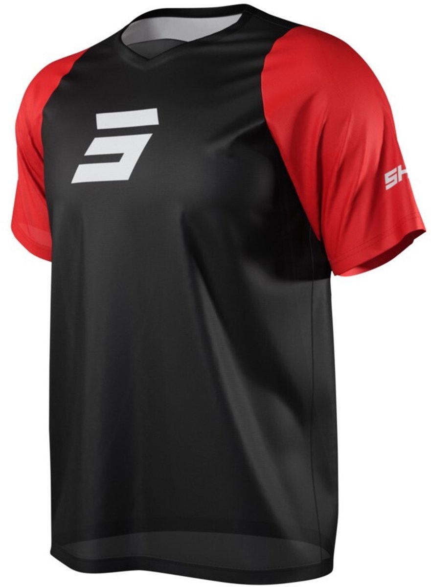 Jersey met korte mouwen Shot Neo defender Rood