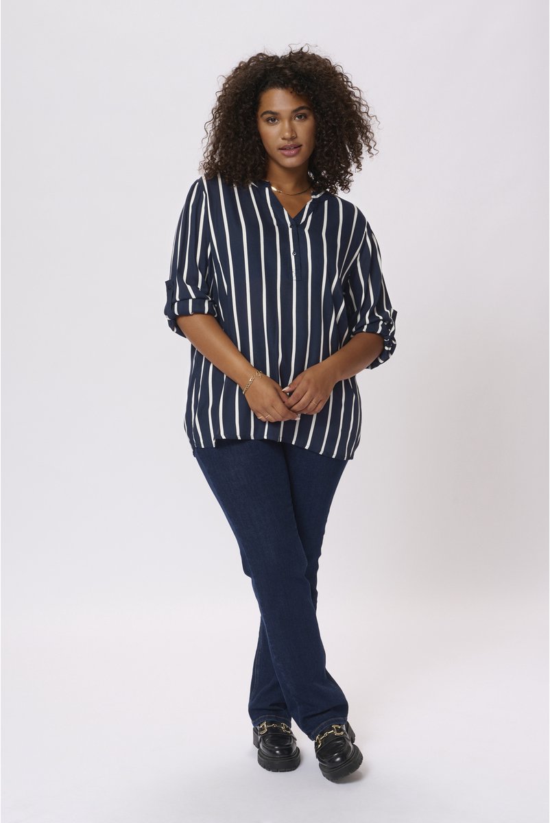 Vrouwenblouse KAFFE Curve Sida