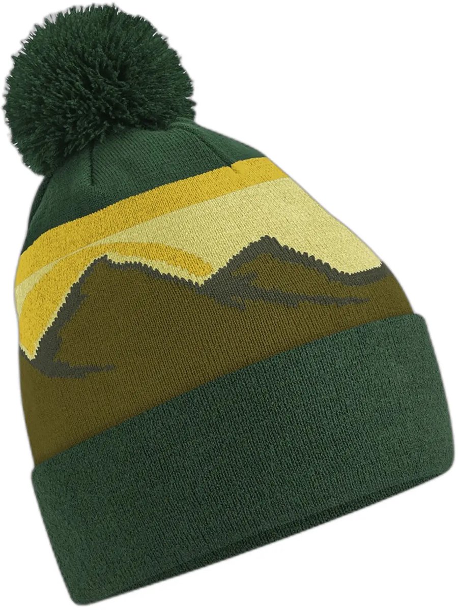 Muts met pompon Peaks Beechfield Mountain Peaks