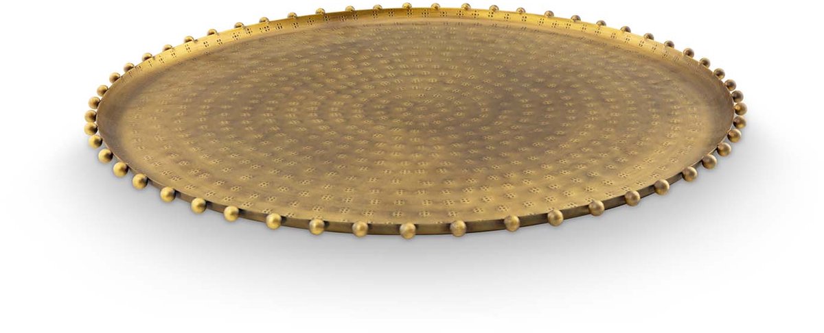 vtwonen - Dienblad - Metaal - Goud - 40x2 cm