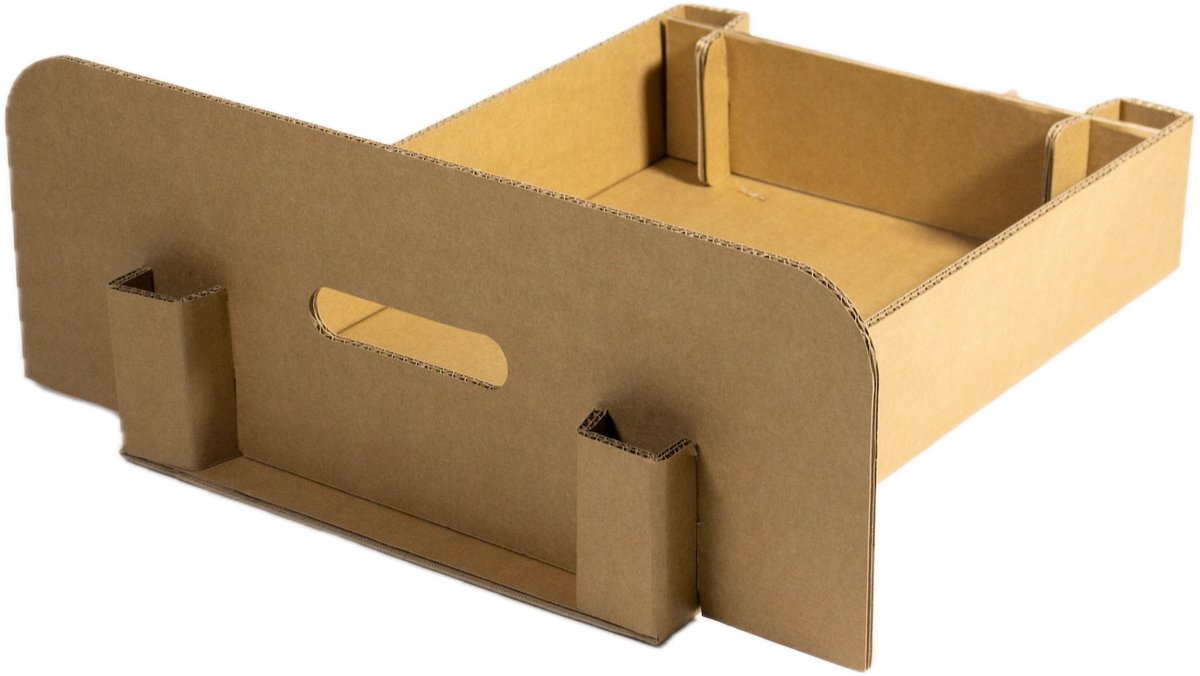 Kartonnen bedlade voor boog bed
