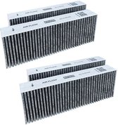 Propex Parts Koolstoffilters voor Afzuigkappen - 4 stuks - Geschikt voor BORA BAKFS model BORA Basic, GP4 & BIU - Eenvoudige Installatie