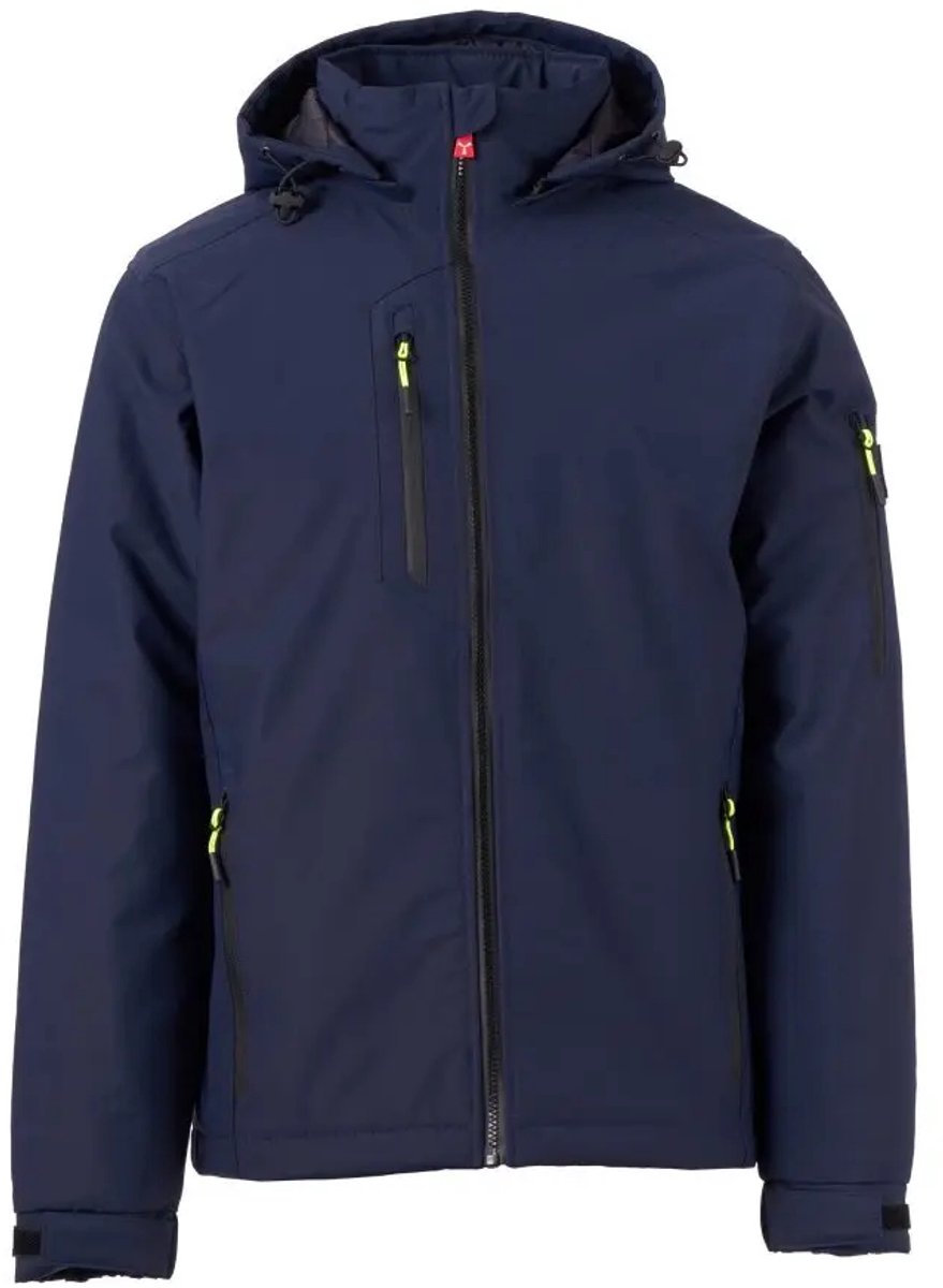 Waterdichte jas Payper Wear Creek Lite Pad Marineblauw