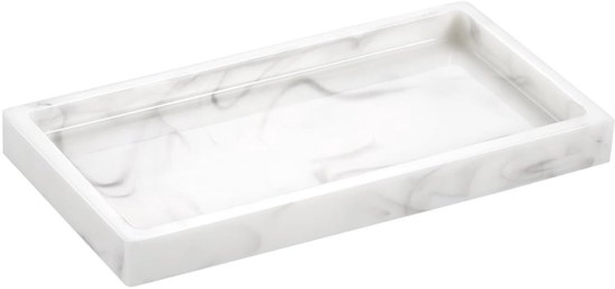 Sieraden Organizer - Badkamer en Keuken - Ruimtebesparend - Marmer - Cosmetische Organizer - Mini Formaat - Geschikt voor Decoratie