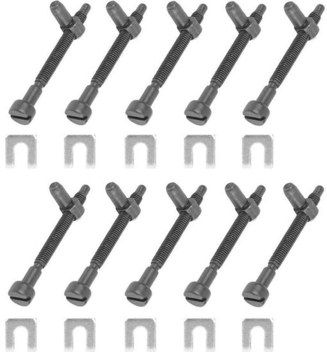 10-delige kettingspannerschroevenset geschikt voor Husqvarna 162181266268272 272XP 281288288EPA 61 66
