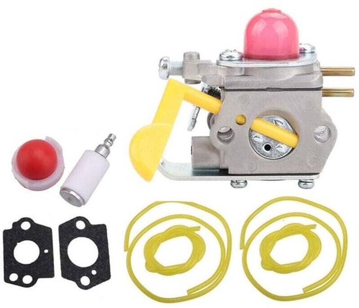 Carburateurpakkingenset geschikt voor Jonsered GT2124C bladblazer, B250, Colibri II en Partner B250 Type 2 tuingereedschap.