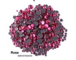 Strass steentjes HQ 5 A Hotfix Rose SS20