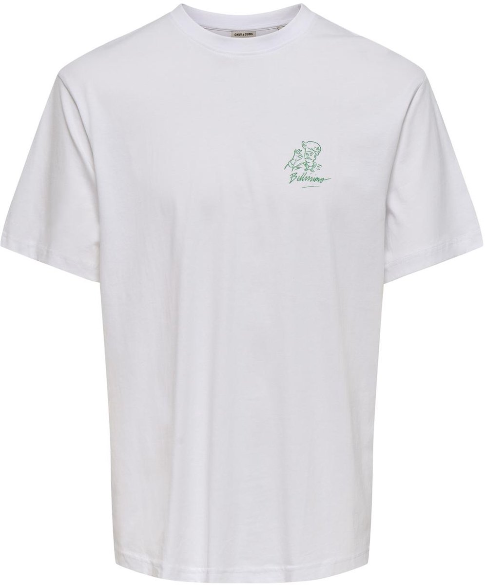 ONLY & SONS- ONSCHEF LIFE RLX SS TEE Heren T-shirt