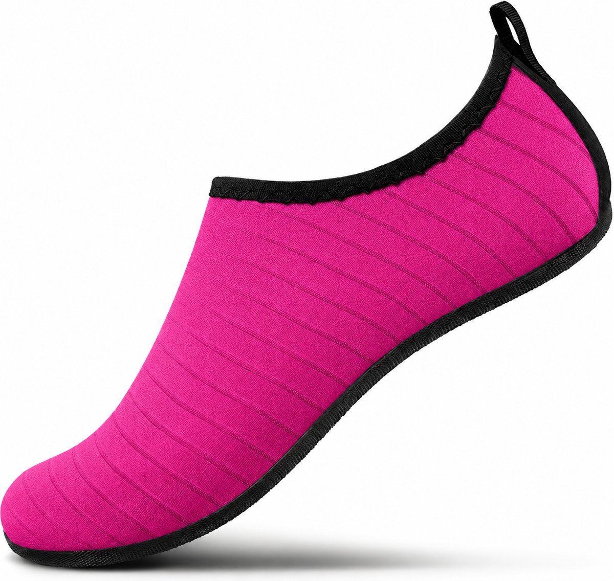 BOTC Waterschoenen Volwassenen - Unisex Watersokken met Anti-Slip Zool - Sneldrogend & Ademend - Strandschoenen voor Zwemmen, Surfen & Strand - Roze Rood - Maat 40/41