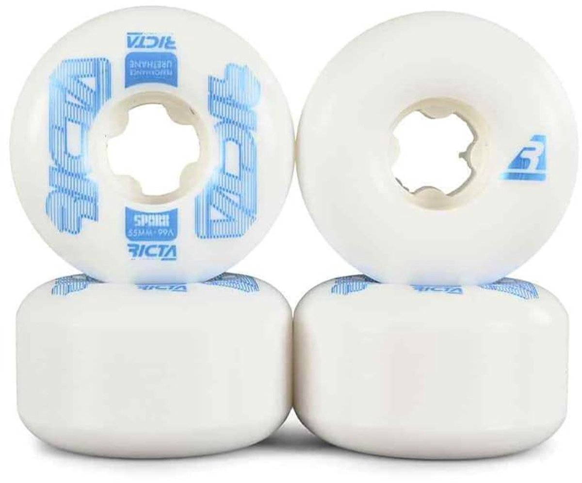 SnelShoppen - Skateboard Wielen 51mm 52mm 53mm 55mm Durometer 99A Urethaan Pack van 4 Hoogwaardige Wielen voor Tricks en Straatskaters