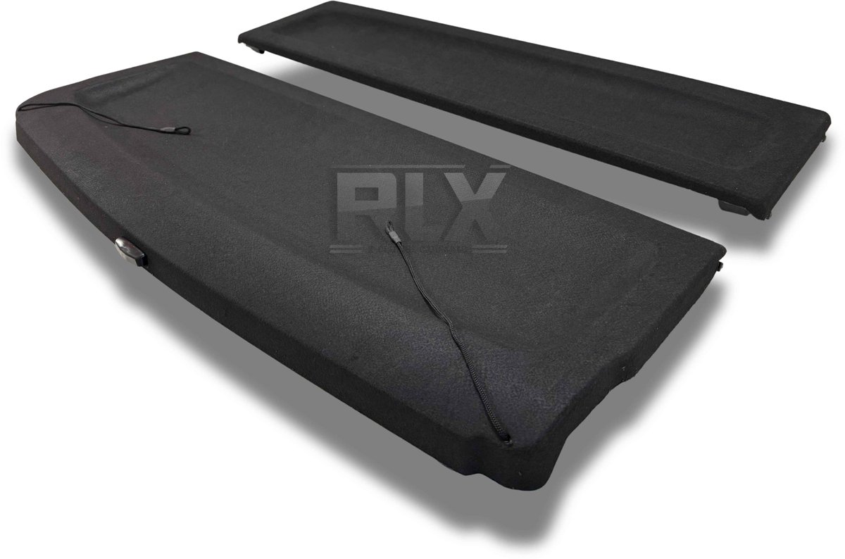 Hoedenplank 2 Delig - Bmw X1 F48 - Zwart - Type zonder verstelbare achterstoelen - OEM: 51467378619 / 7378619
