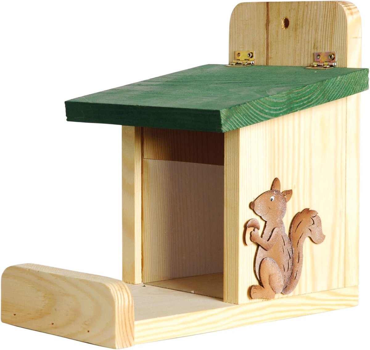 SnelShoppen - Luxe Insectenhotel voor Tuin, Hoogwaardig Eekhoornbakje en Eekhoornvoerstation, Duurzaam Hout, Perfect voor Tuinliefhebbers en Natuurlie