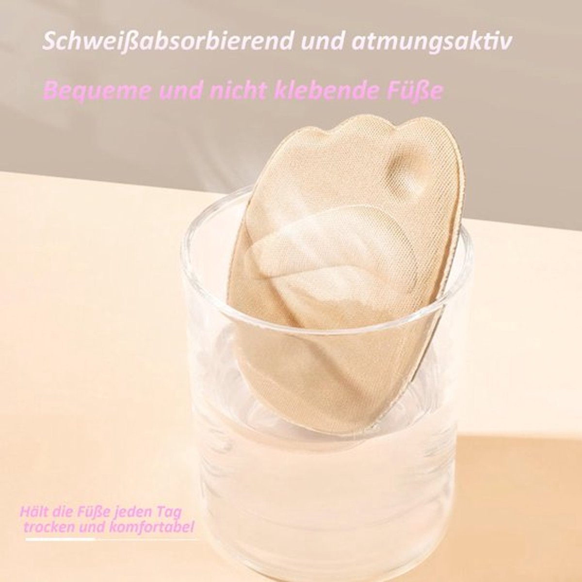 Schoeninlegzolen - Comfortabele Demping - Voetkussen - Voetkussentjes voor Voorvoet Pijn - Antislip - Geschikt voor Hoge Hakken - Voetkussens