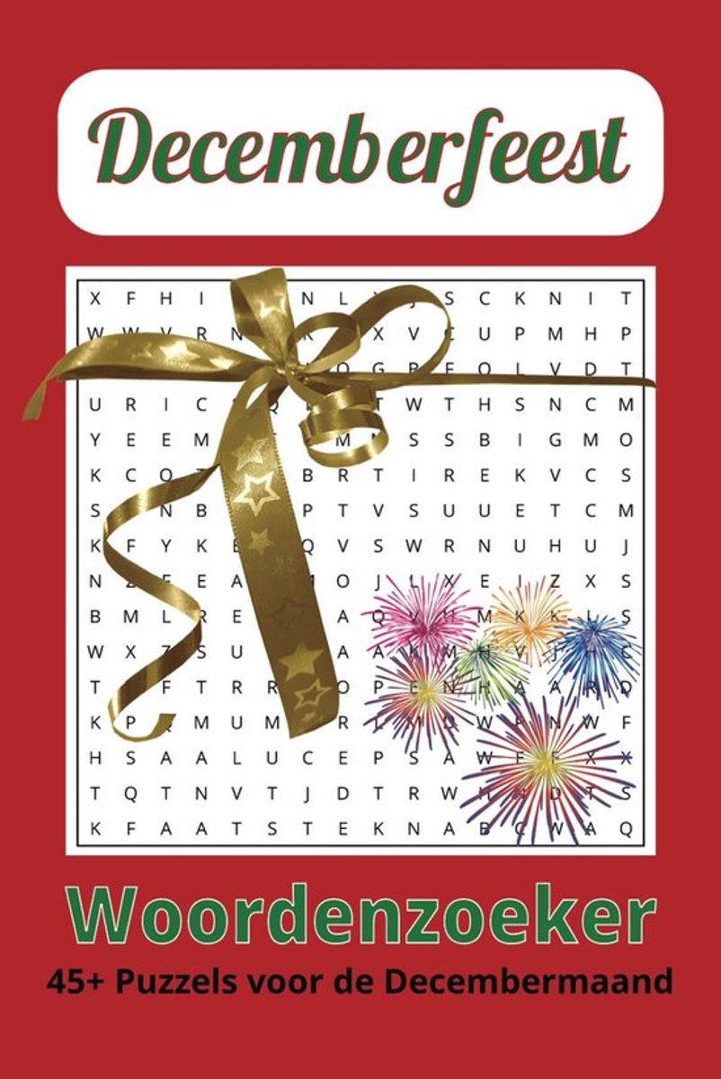 SnelShoppen - Feestdagen Woordenzoek Puzzelboek: 46 Puzzels over Sinterklaas, Kerst en Oud & Nieuw voor Gezellige Decemberdagen en Vrije Tijd, Perfect