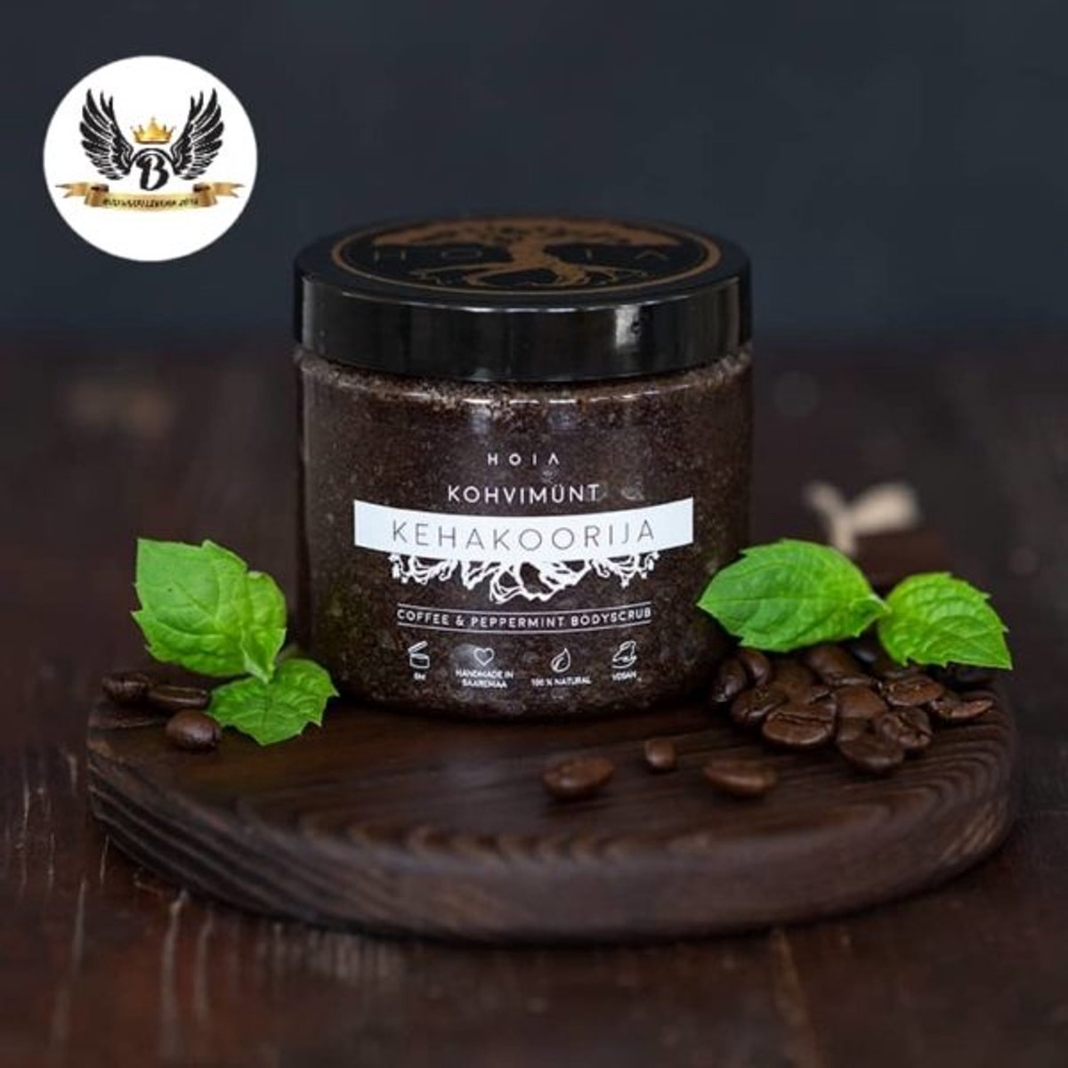 Bodyscrub - Koffie & Pepermunt - 200ml