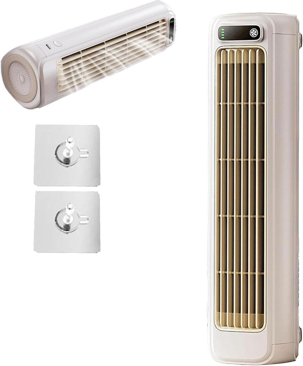 Draagbare Airco - Mini Koeler Ventilator - Persoonlijke Koeling - Stille Werking - Compact Ontwerp - Wit