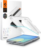 Spigen Screen Protector Geschikt voor Samsung Galaxy Z Fold 8 - EZ Fit Pro HD GLAS.tR - 9H Tempered Glass - Case Friendly - Gemakkelijke Installatie - 1-Pack