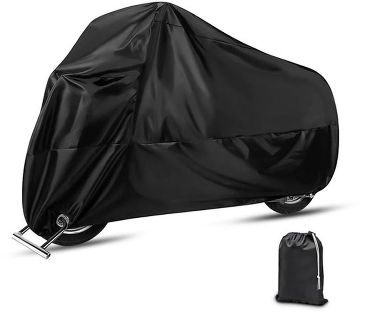Motorhoes Waterdicht - Universeel - XXL/XXXL - Anti-UV - Stofbescherming - Zijden Polyester - Afmetingen 265 x 105 x 125 cm - Motorfietshoes