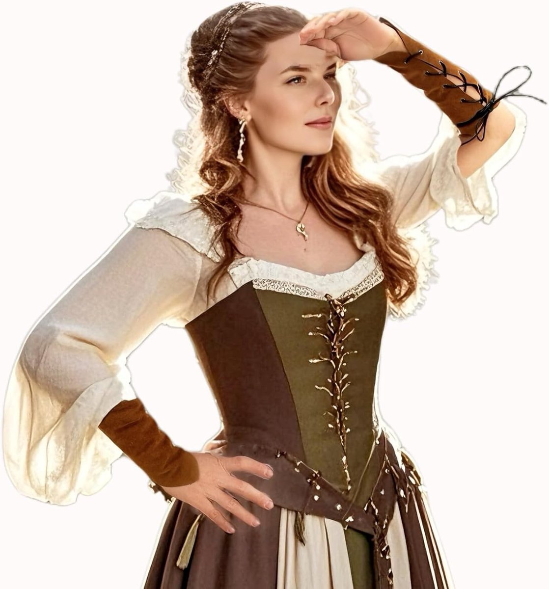 Middeleeuwse Leren Armbracers voor Boogschutters - Beschermende Arm Guards voor Mannen en Vrouwen, Ideaal voor Historische Re-enactments en Cosplay