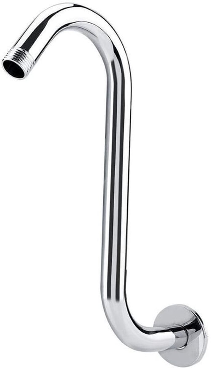 Doucheslang Verlengarm - 8 Inch - Kwaliteit - Zilver - Douche Accessoire - Perfect voor Badkamer - Stijlvol en Duurzaam