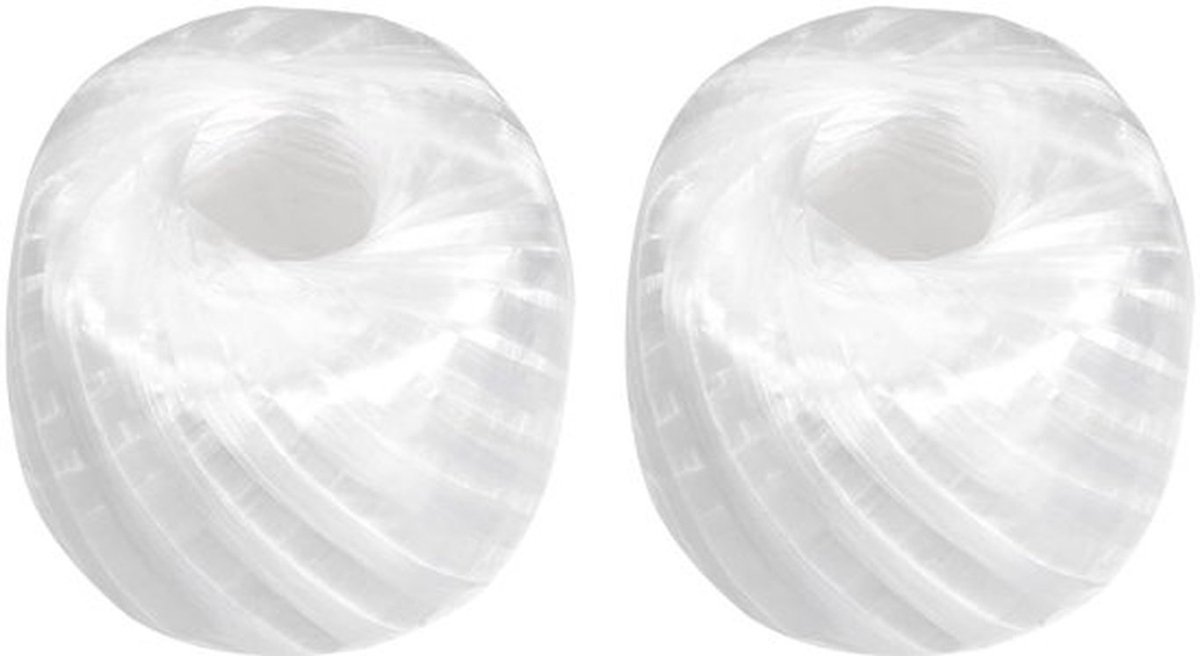 Touw 100m - Polyester/Nylon - Huishoudelijk - Gebundelde Verpakking - DIY - Lichtgewicht - Koord