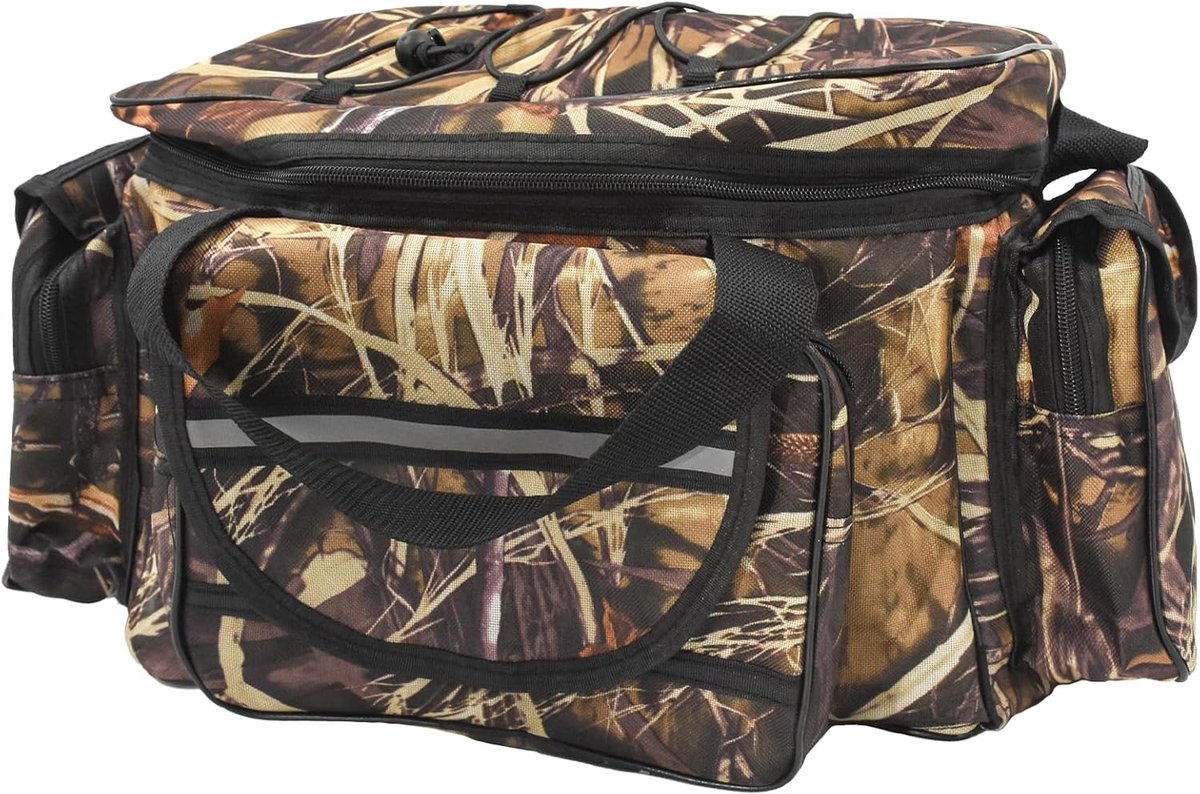 SnelShoppen - Multifunctionele Fishing Gear Rugzak, Grote Capaciteit Lichtgewicht Tackle Bag, Ideale Schoudertas voor Vissen, Inclusief Diverse Opberg