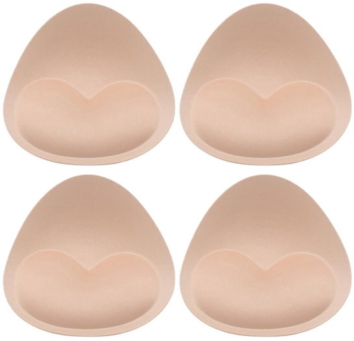 Beha-inzetstukken Ademend - Driehoekige Pads - Uitneembare Borstkussens - Zacht - Lichtgewicht - Ergonomisch Ontwerp - Borstpads