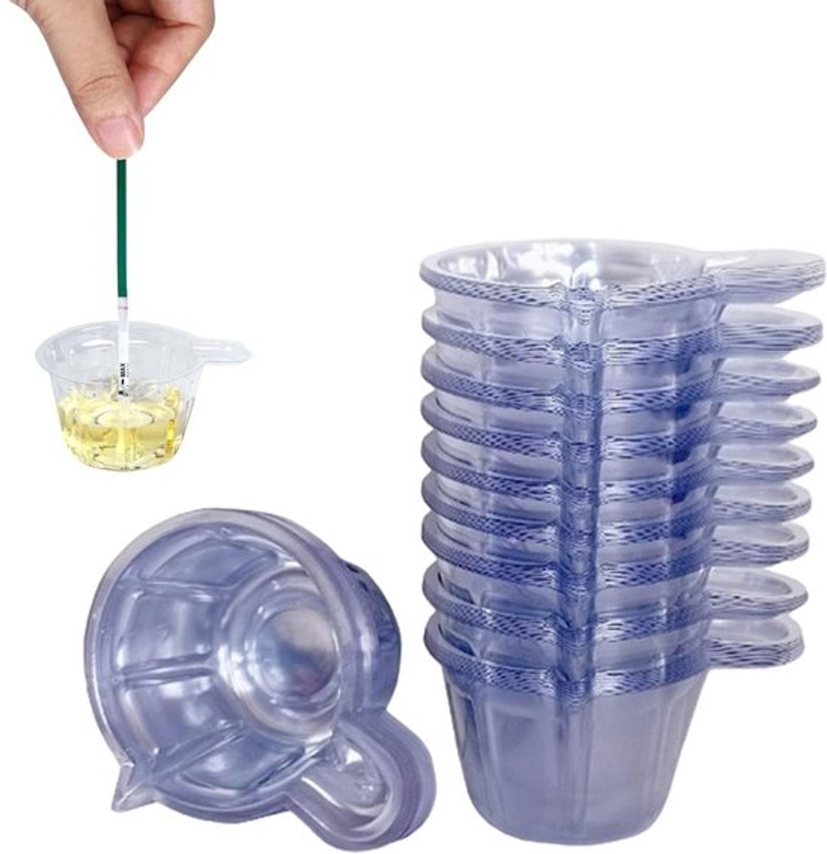 Maatbeker 40 ml - Transparante Kunststof - Mengbeker voor Hars/Epoxy - Wegwerp Beker - Spitse Mondontwerp - Duurzaam en Flexibel - Mixbeker