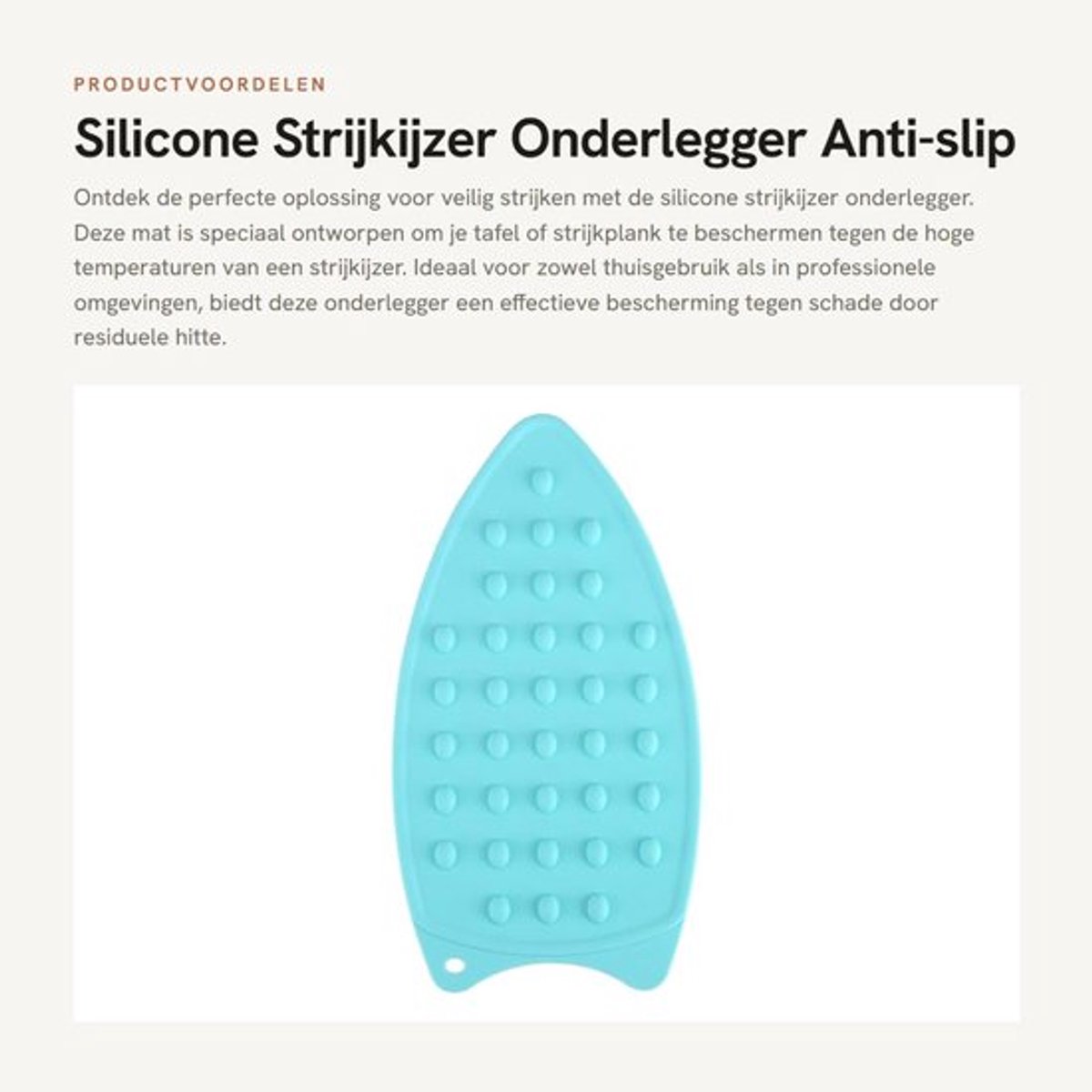 Strijkmat Hittebestendig - Siliconen Antislip - Compacte Opberging - Tafelbescherming - Voedingskwaliteit - Ultra Zacht - Strijkijzer Mat