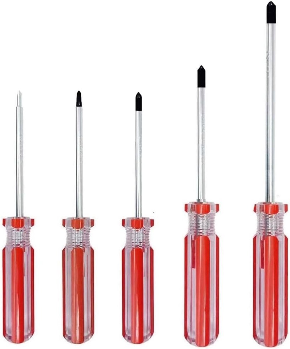 Set van 5 Triwing Schroevendraaiers met Magnetische Bits voor Precisie Reparaties en Onderhoud