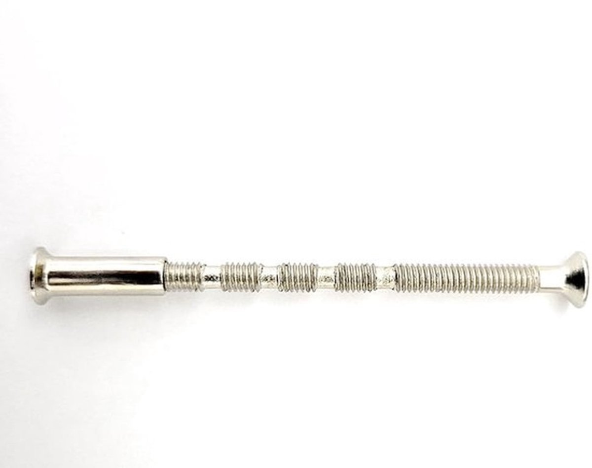 Dailygoods- Bout 60 mm - M4 Schroeven - Verbindingsschroeven - Bevestigen Deurgrepen - 20 Stuks - Geschikt voor Dikke Deuren