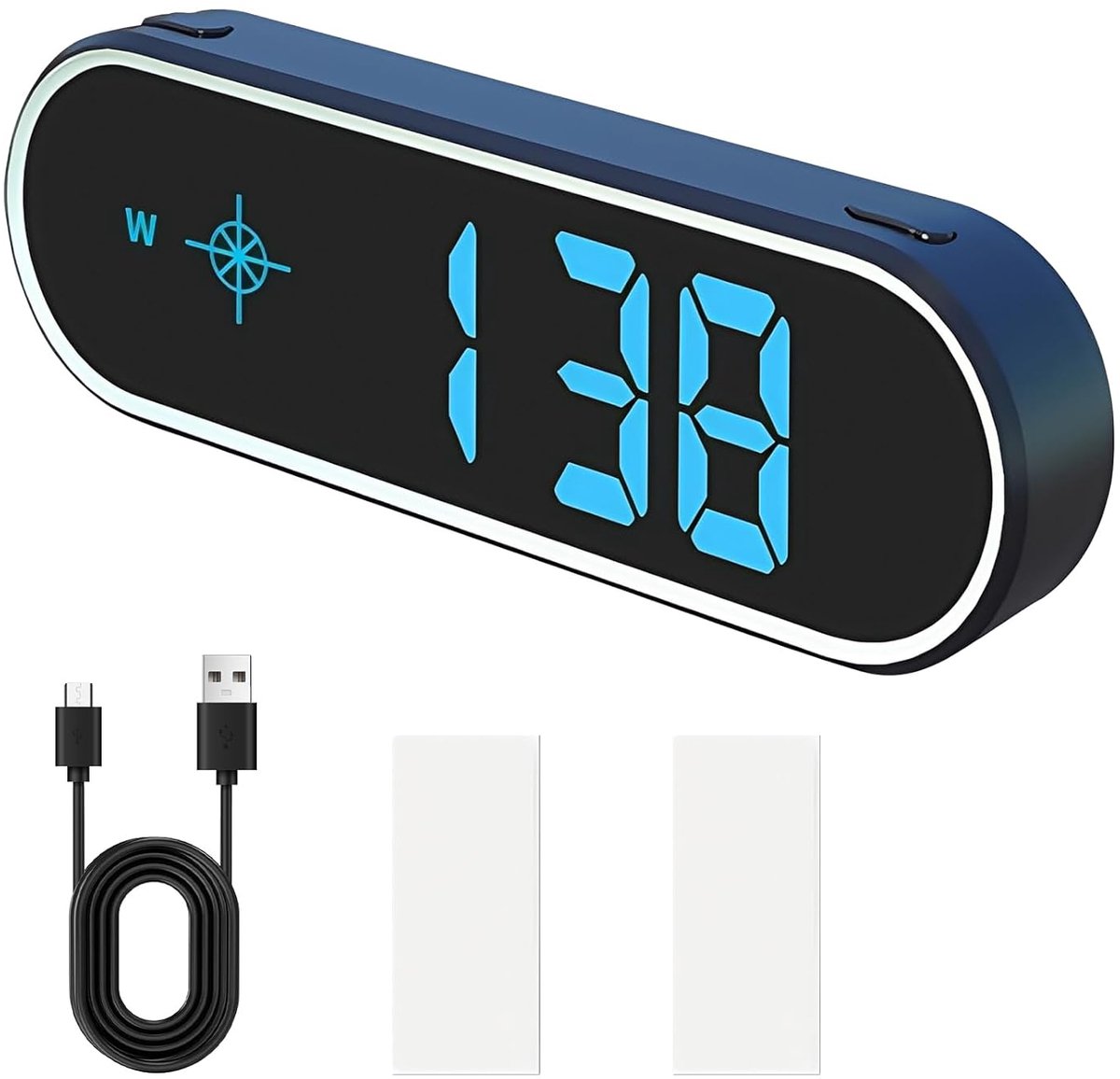 GPS Snelheidsmeter Numeriek: KM/H MPH Numerieke Snelheidsmeter Voor Auto, Universele GPS Snelheidsmeter Voor Fiets - ShopVlot