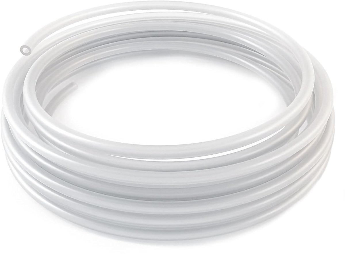 SnelShoppen - PTFE Slang 2.5mm ID × 4mm OD, 5m Teflon Tube Voor 3D Printers, Compatibel met Direct Drive Extruder, Ideaal Voor Filament 1.75mm