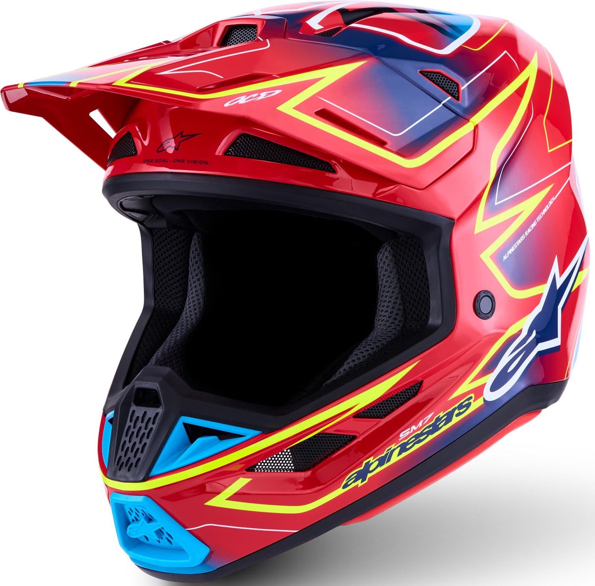 Alpinestars S-M7 Cast Motocrosshelm -