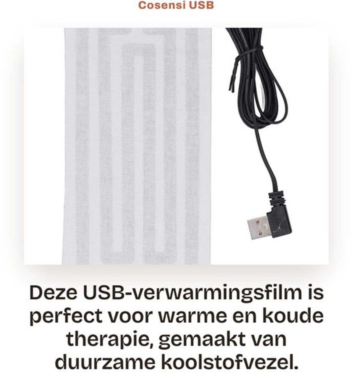USB Verwarmingsfilm voor Gezondheidszorg en Sport