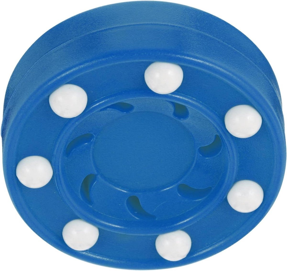 Hockey Training Puck - Rollerbal Hockeybal - Vaardigheden Verbeteren - Voor Binnen Buiten - 7.5x7.5x3CM - Blauw