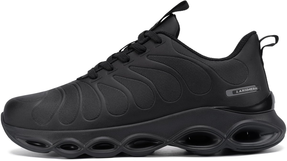 SnelShoppen - Heren Veiligheidsschoenen Stalen Neus - Waterdichte Demping Werkschoenen - Lichtgewicht Comfortabele Mode Trainers Maat 42 EU