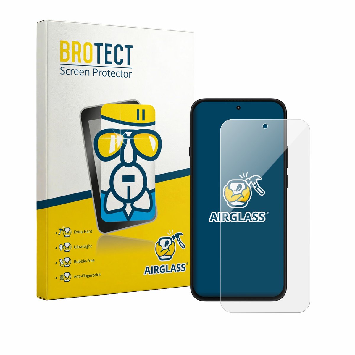 Screenprotector voor Nothing Phone (4b) Beschermglas transparant