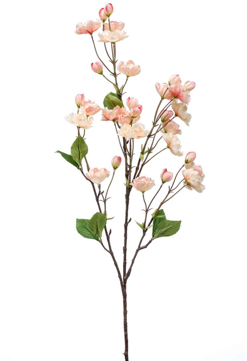 Emerald Kunstbloem Kersenbloesem 92cm peach - Kunstplant voor binnen