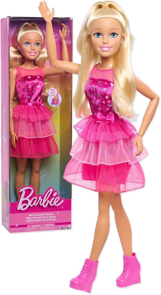 Barbie Modepop XL - 70 cm — afbeelding 2