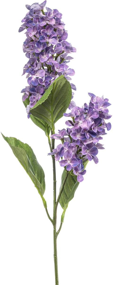 Emerald Kunstbloem Hortensia Paniculata paars 76cm - Kunstplant voor binnen