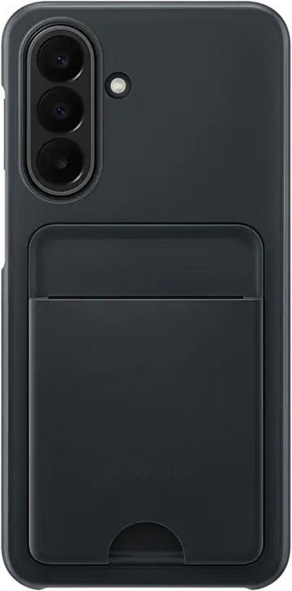 Samsung Galaxy A27 Card Slot Back Cover Zwart