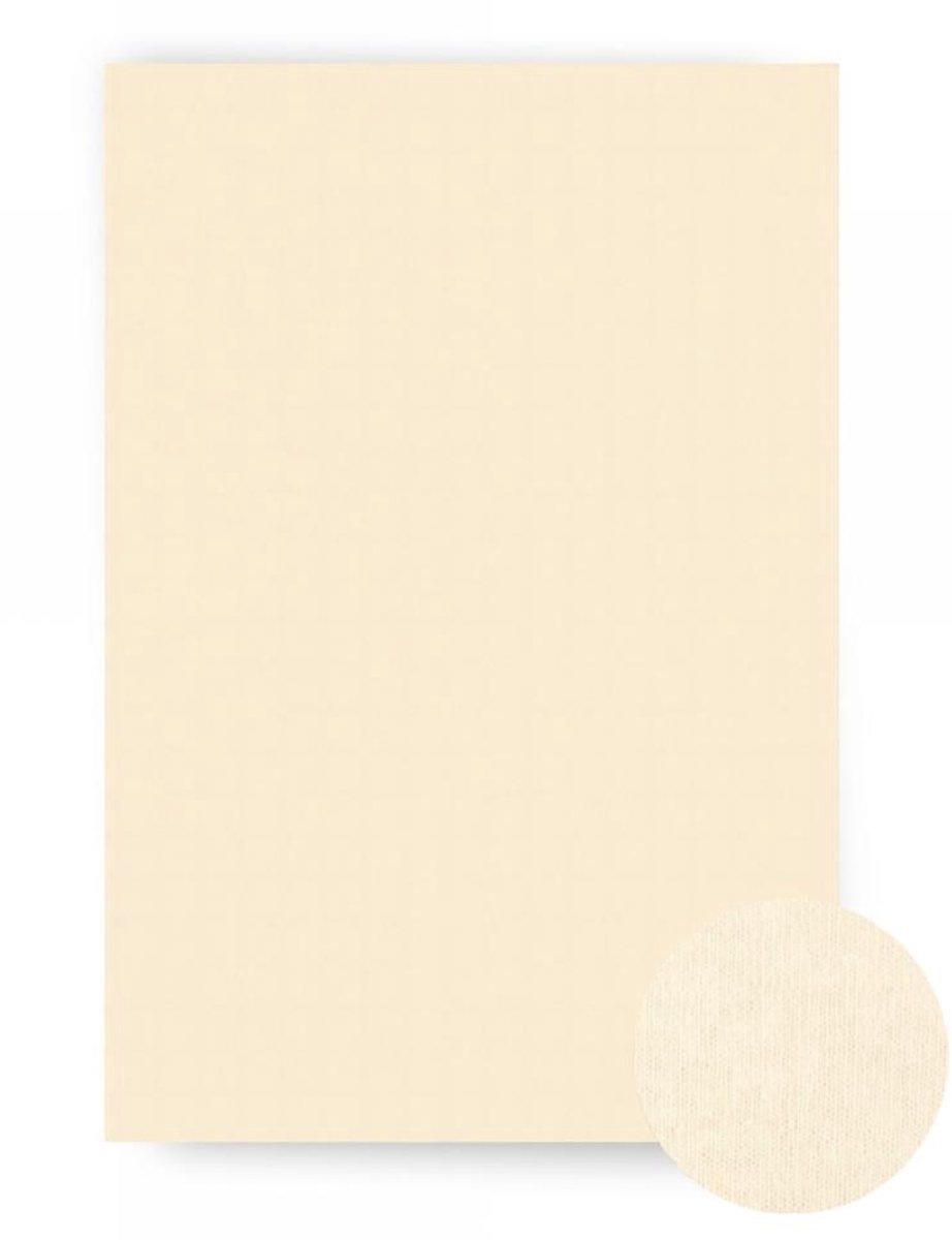 KONEY - Hoeslaken jersey 160 x 200 cm - Ecru - 160 g/m² - matras tot 20 cm