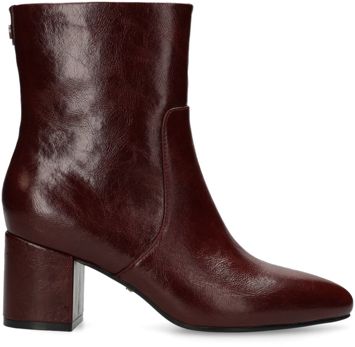 MEXX VALMORA MILA Enkellaars met Hak-Donker Cognac