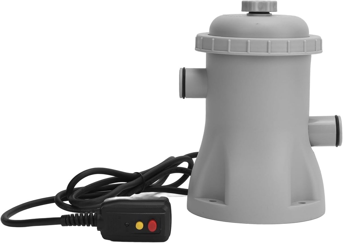 Filterpompsysteem met cartridge voor zwembaden (capaciteit ca. 90,6 l/u) – Elektrische filterpomp voor bovengrondse zwembaden (EU-stekker)
