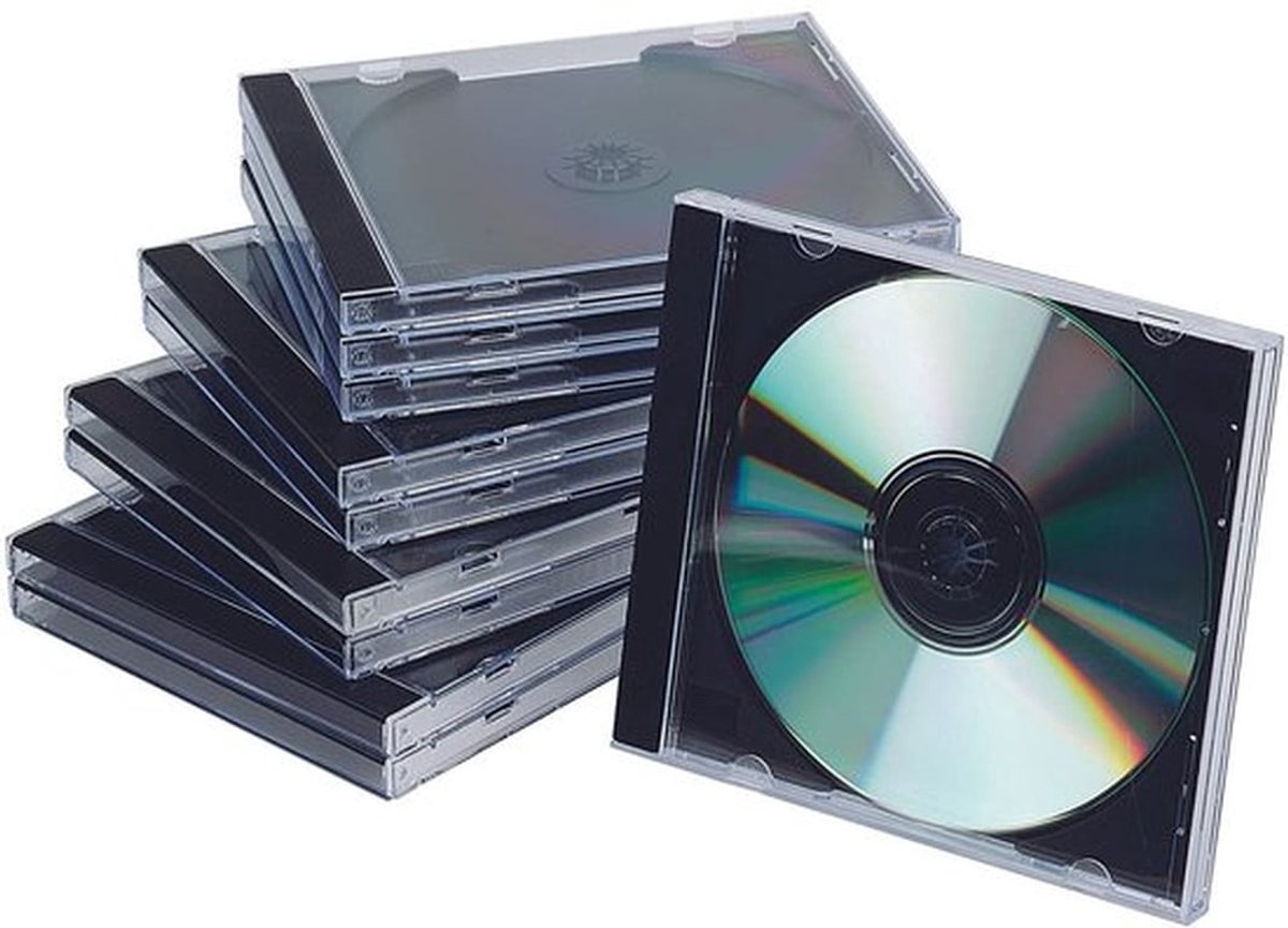 CD/DVD Hoesjes - 10 Stuks - Transparant - Opbergmap - Bescherming - Hoogwaardige Kwaliteit - Inclusief Pocket voor Covers