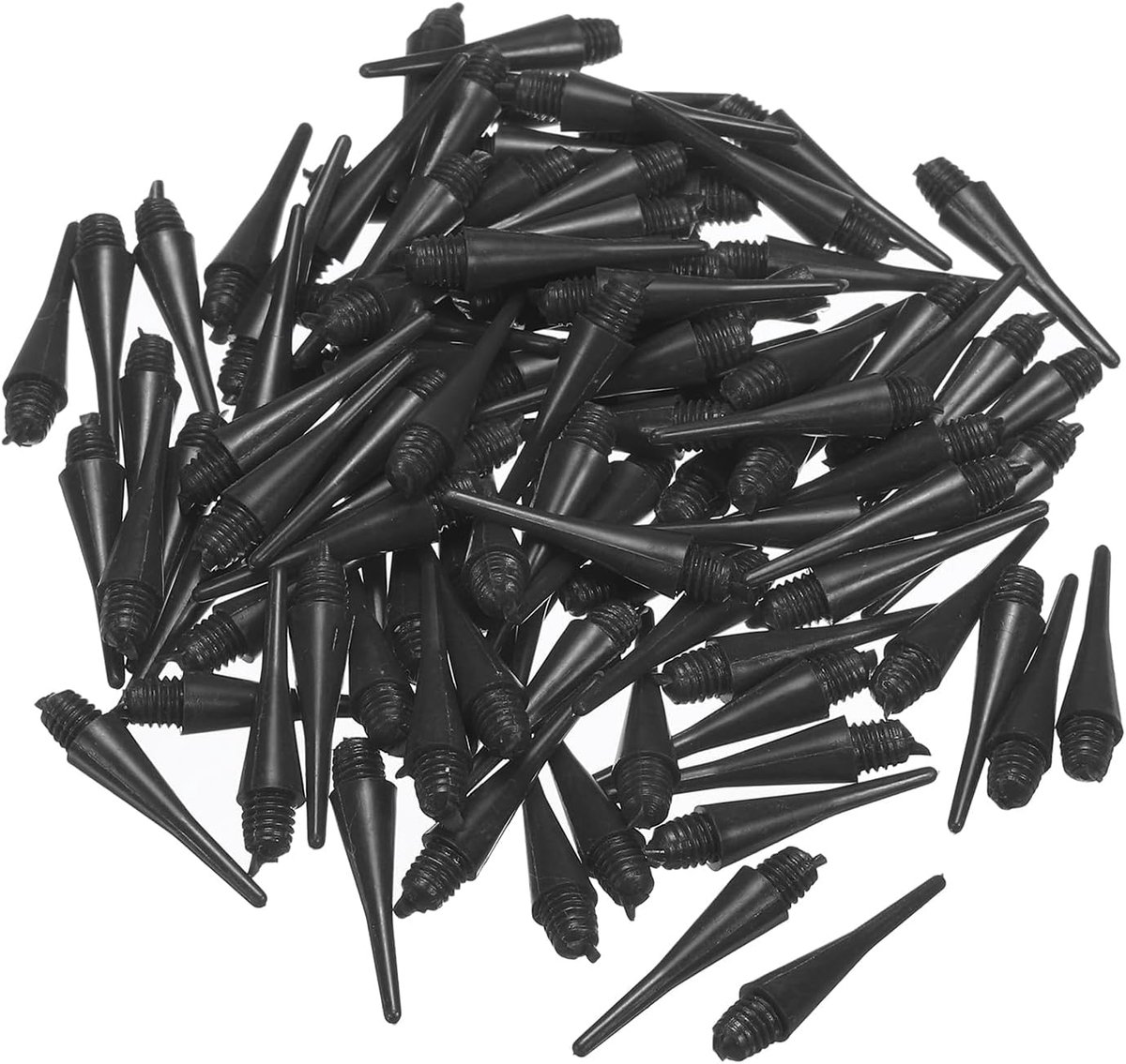 SnelShoppen - Pack van 200 Plastic Dart Tips - Duurzame Soft Dart Tips met 2BA Draad - Vervangtips voor Soft Darts - Ideaal voor Dart Sports Lovers (Z